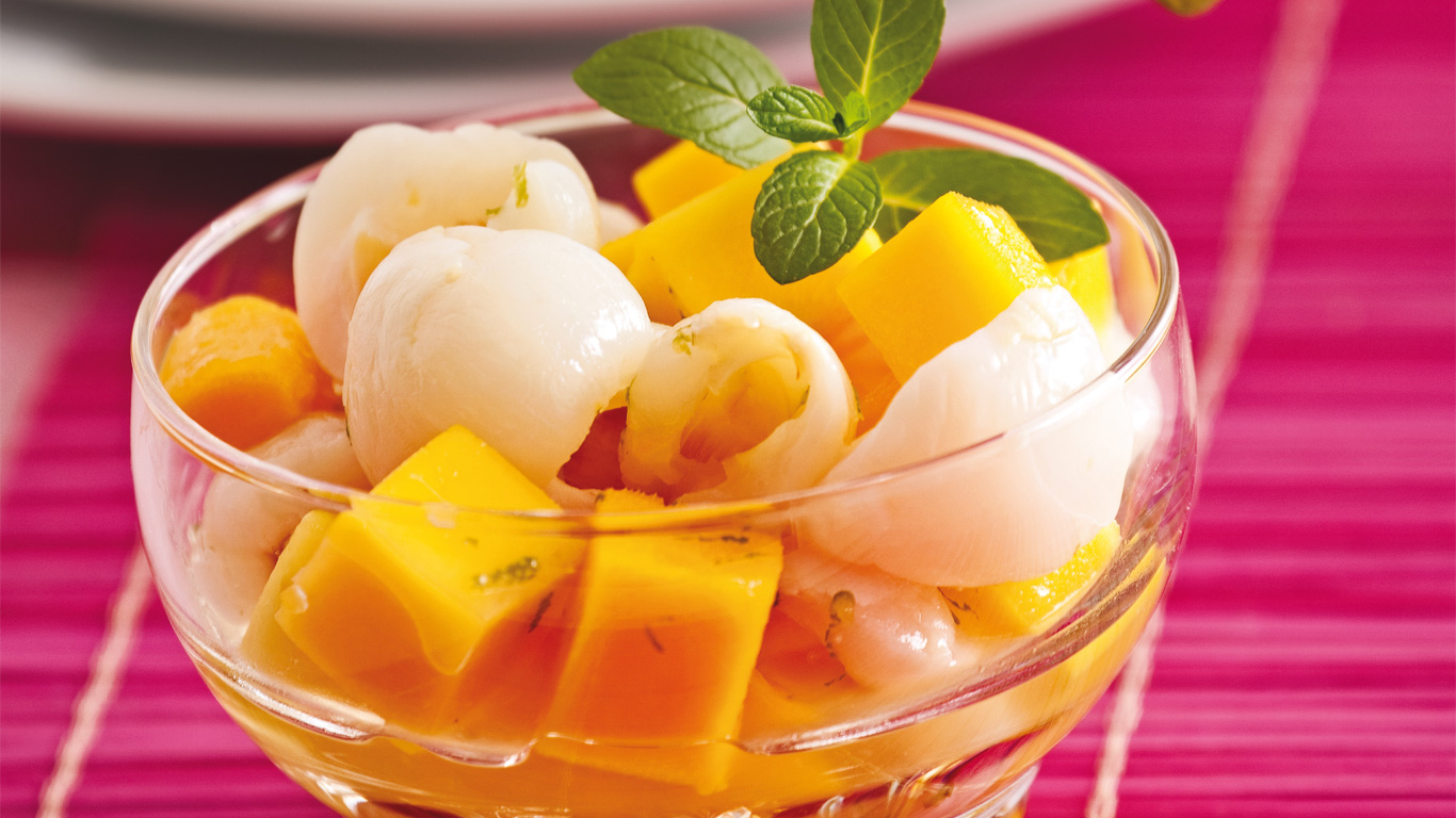 LYCHEE ET MANGUE 